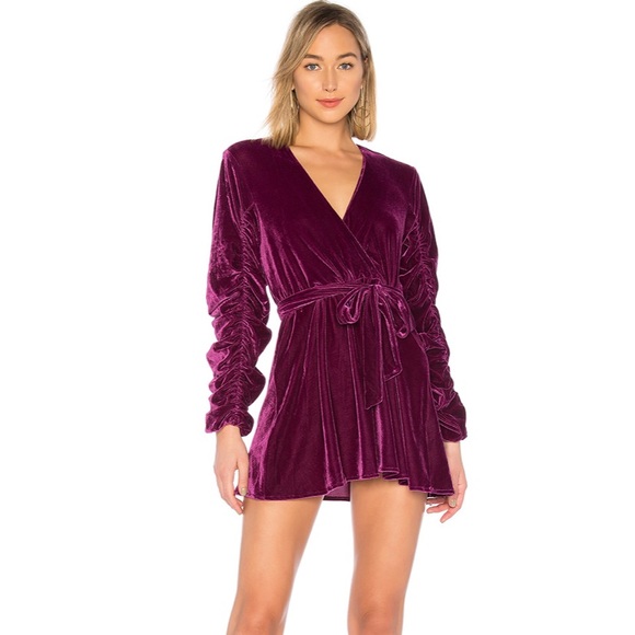 tularosa velvet dress